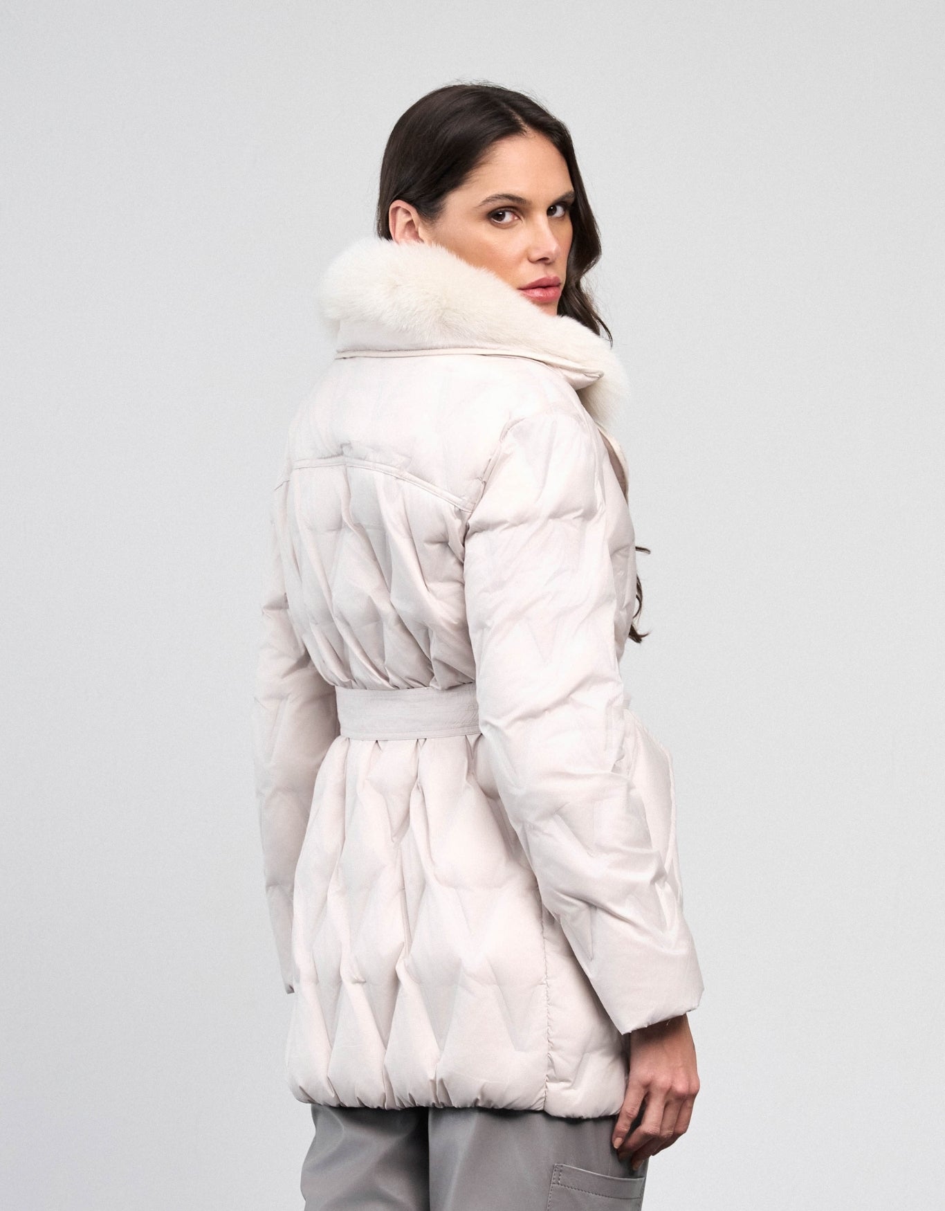 CASACO MARIA MADRE REINA NYLON DESERT