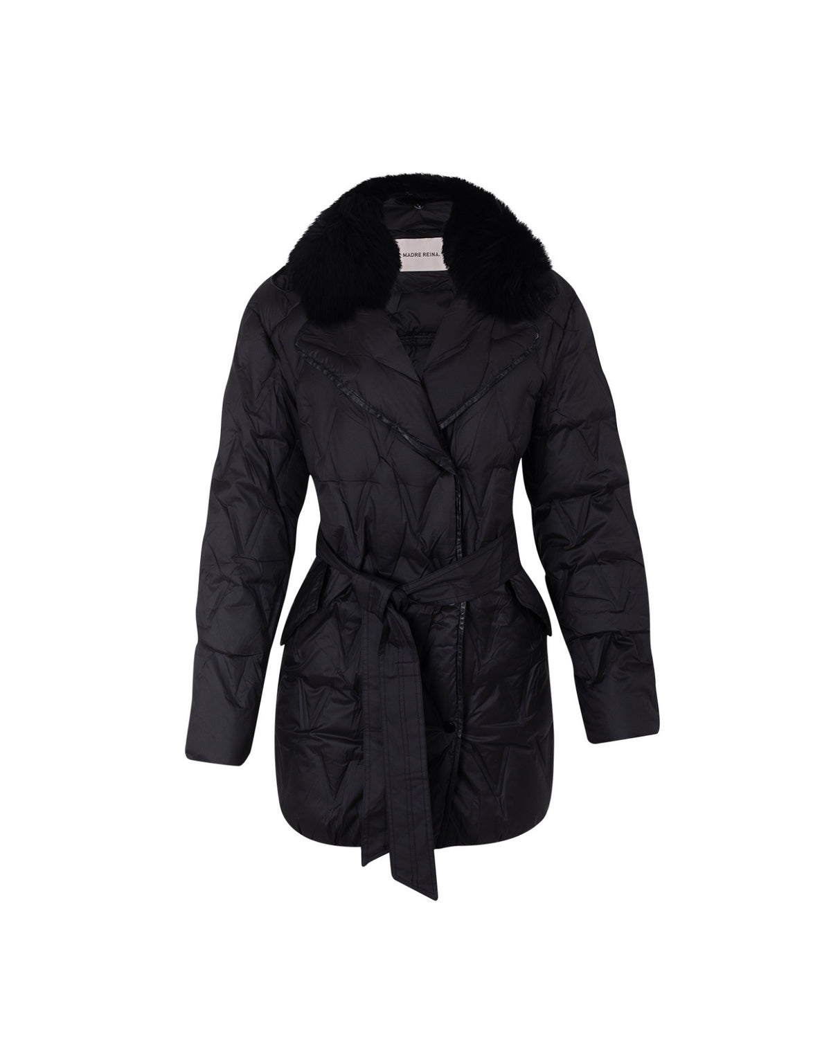 CASACO MARIA MADRE REINA NYLON PRETO