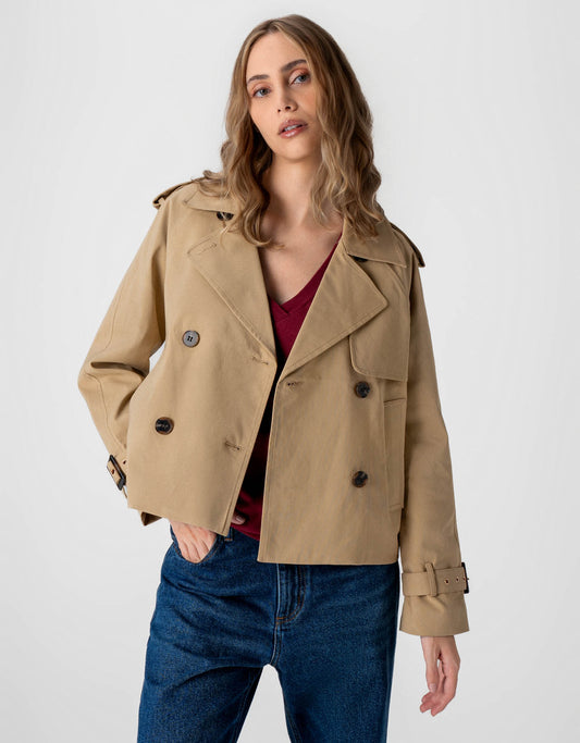 CASACO PIETRA MADRE REINA BEGE