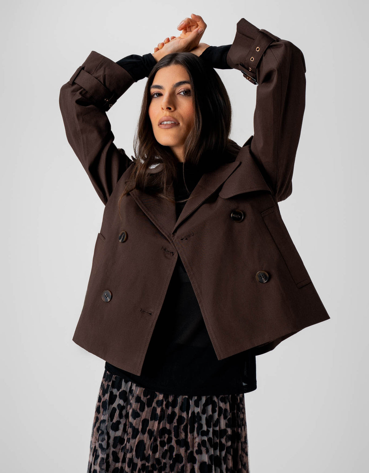 CASACO PIETRA MADRE REINA CAFE