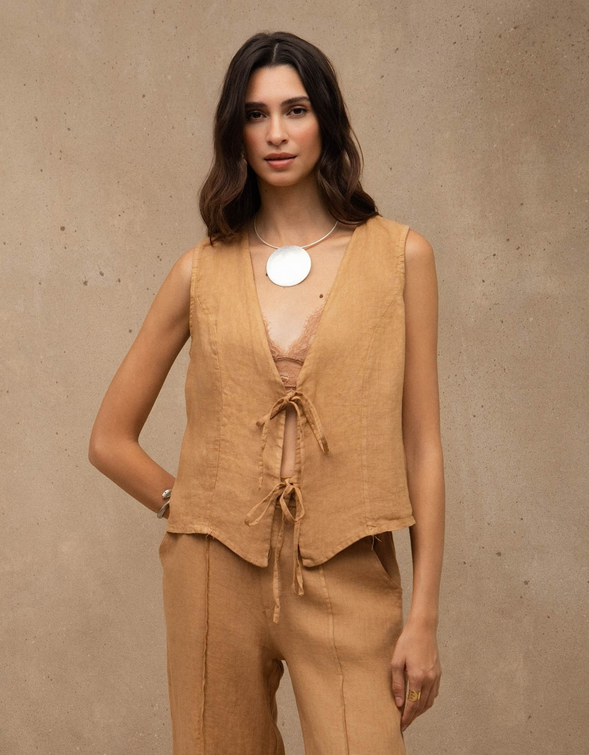 COLETE OLI MADRE REINA LINHO CAQUI