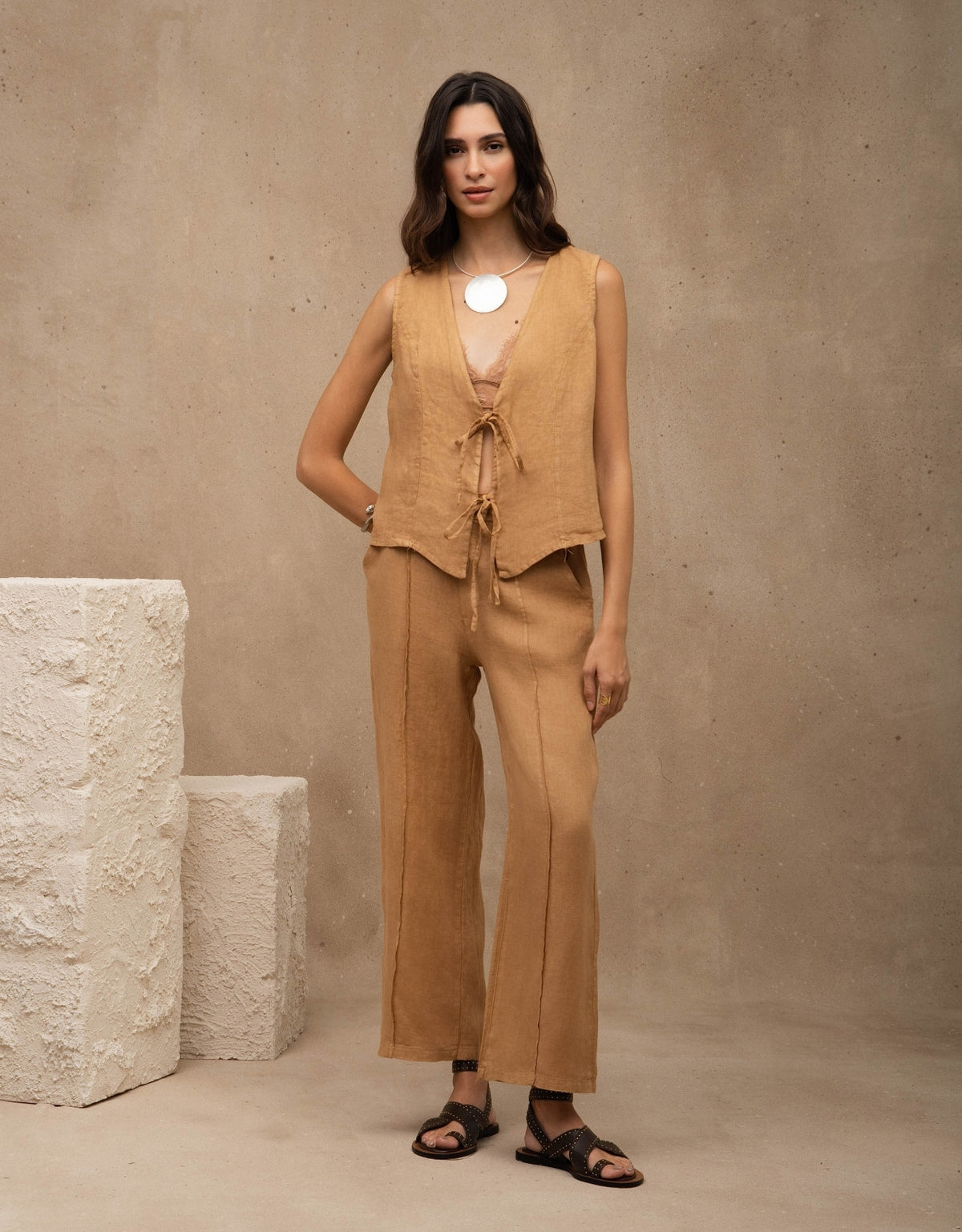 COLETE OLI MADRE REINA LINHO CAQUI