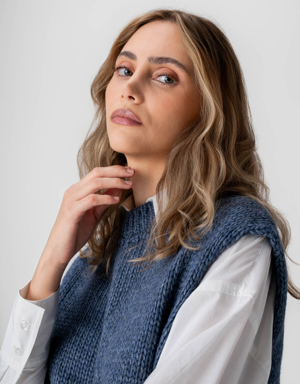 COLETE TRICOT LUNA AZUL JEANS