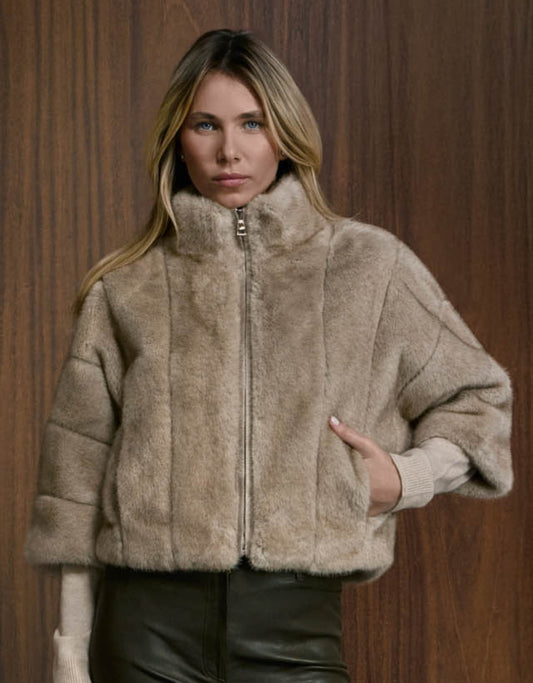 JAQUETA LARA MADRE REINA LIKE FUR ARGILA