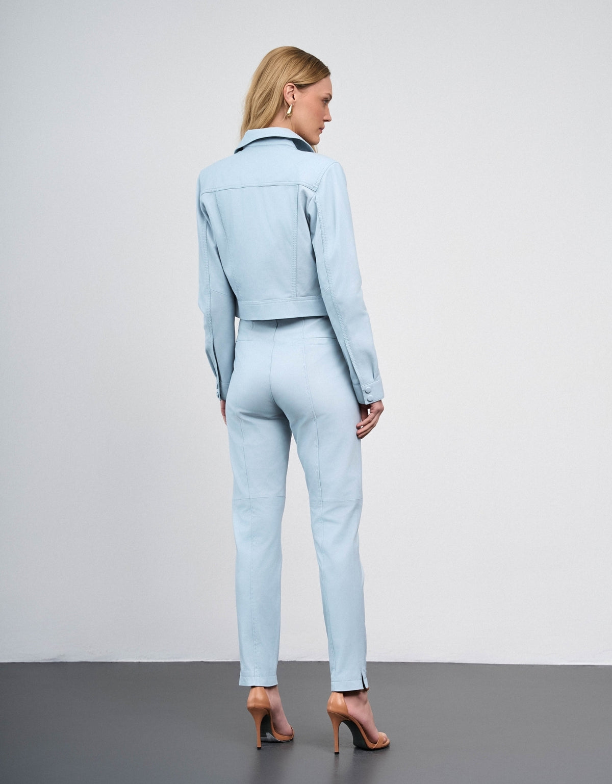 JAQUETA MEL MADRE REINA COURO BLUE DAY