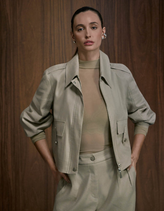 JAQUETA NANDA LINEN MR LINHO FENDI