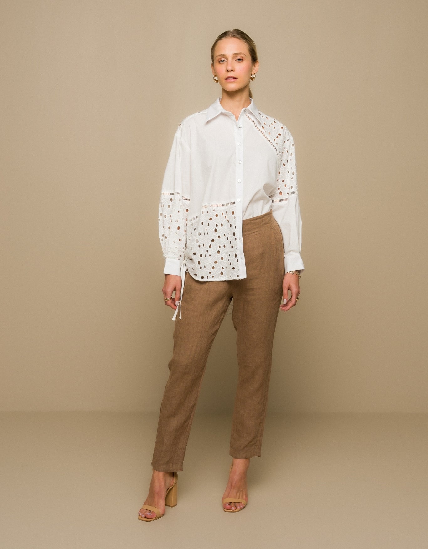 MAX CAMISA ALANIS MADRE REINA BRANCO