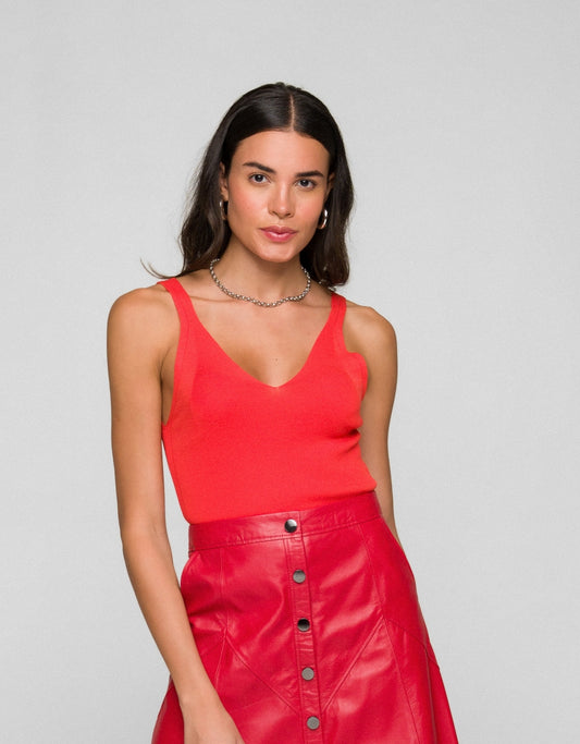 REGATA AMELIE MADRE REINA TRICOT LARANJA PITANGA