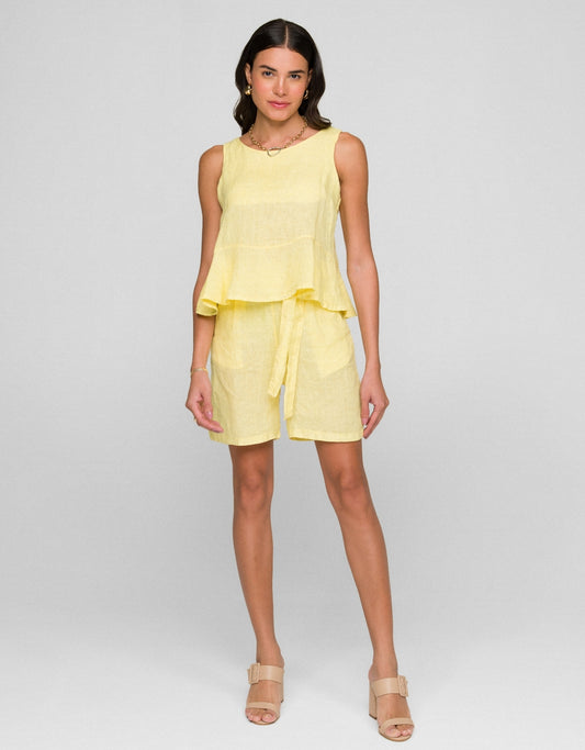 REGATA ISABELLA MADRE REINA LINHO AMARELO CAMOMILA