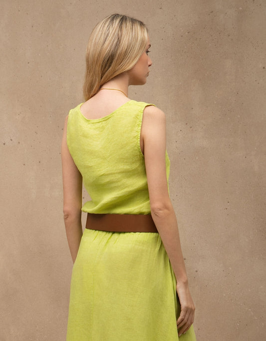 REGATA LIA MADRE REINA LINHO VERDE LUNAR