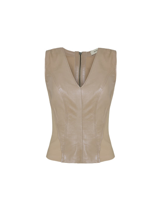 REGATA MIRELLA MADRE REINA MALHA COM COURO AVELÃ