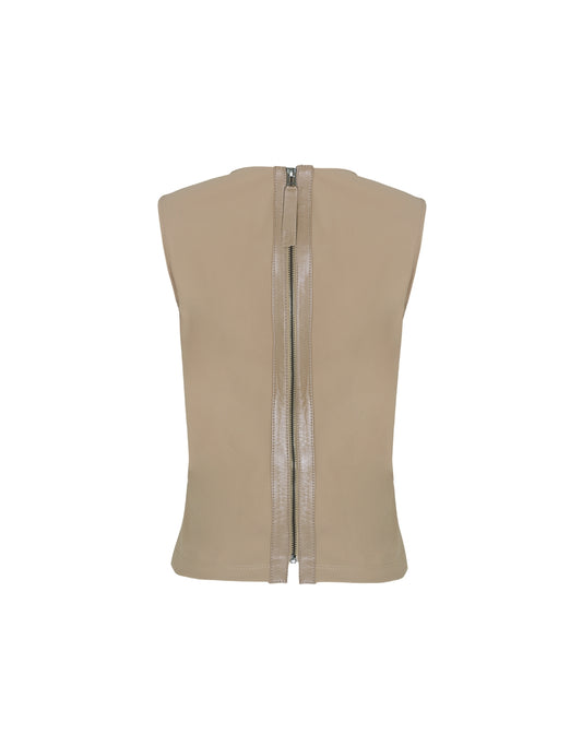 REGATA MIRELLA MADRE REINA MALHA COM COURO AVELÃ