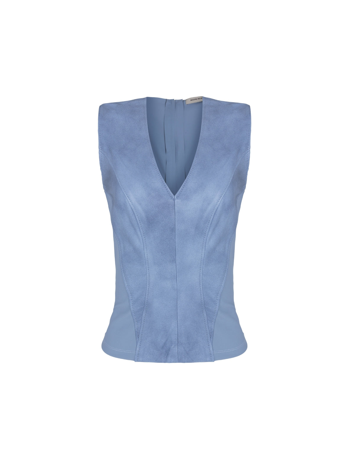 REGATA MIRELLA MADRE REINA MALHA COM COURO AZUL JEANS