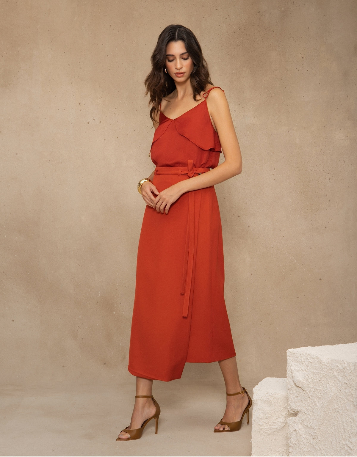 REGATA SIENA MADRE REINA LARANJA PAPRIKA