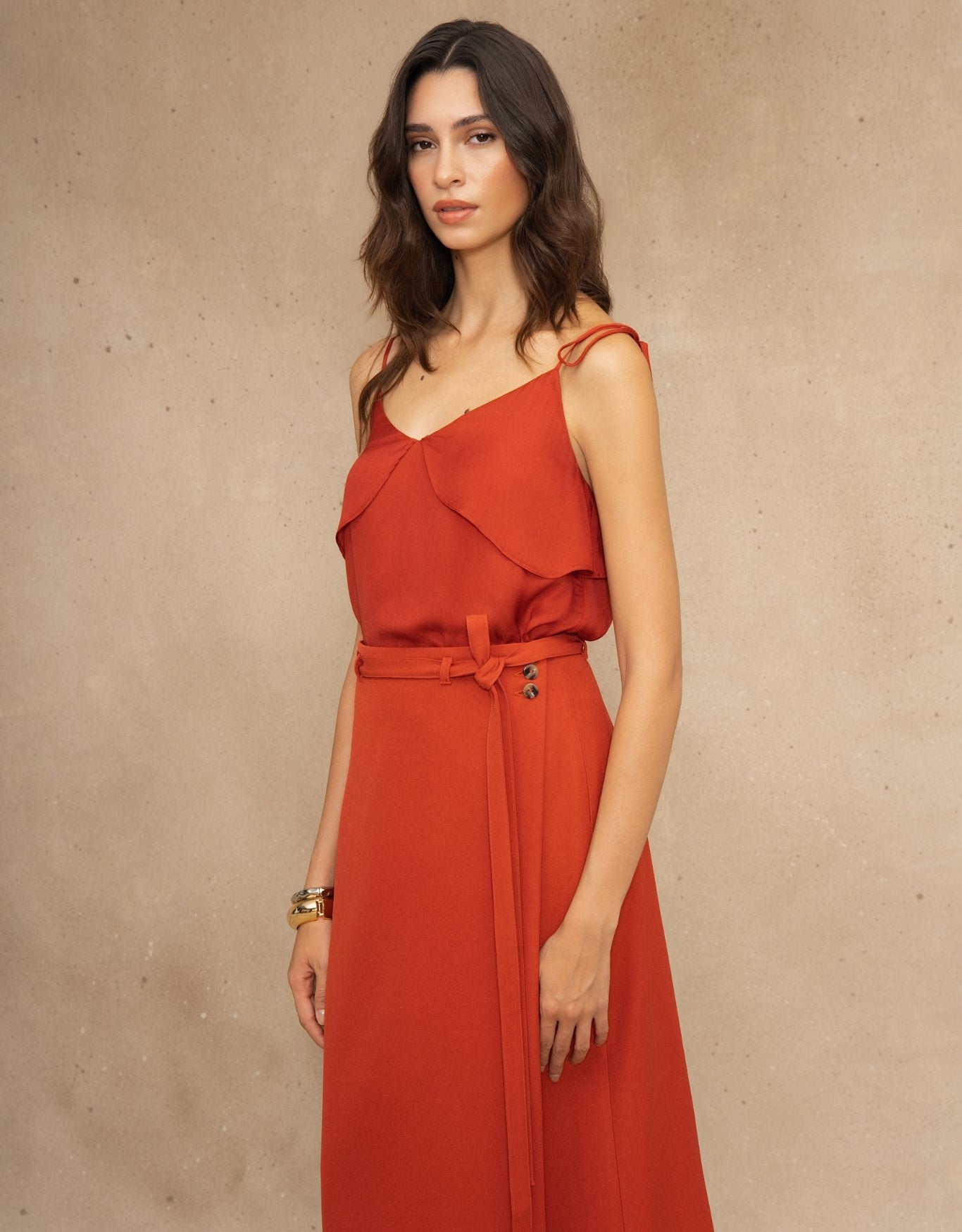 REGATA SIENA MADRE REINA LARANJA PAPRIKA