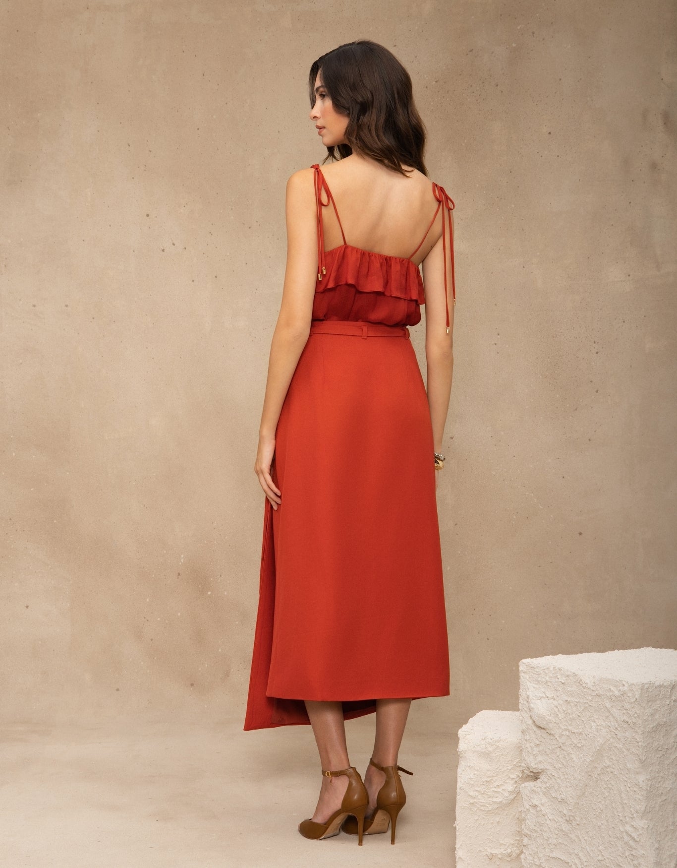 REGATA SIENA MADRE REINA LARANJA PAPRIKA