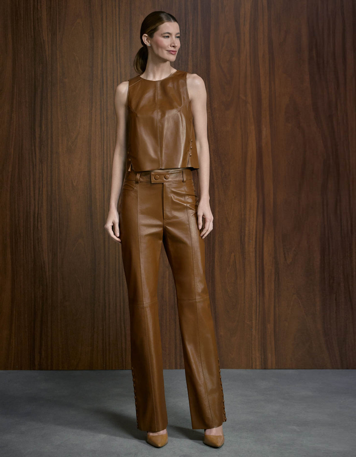 REGATA SOPHIA MADRE REINA COURO WHISKY