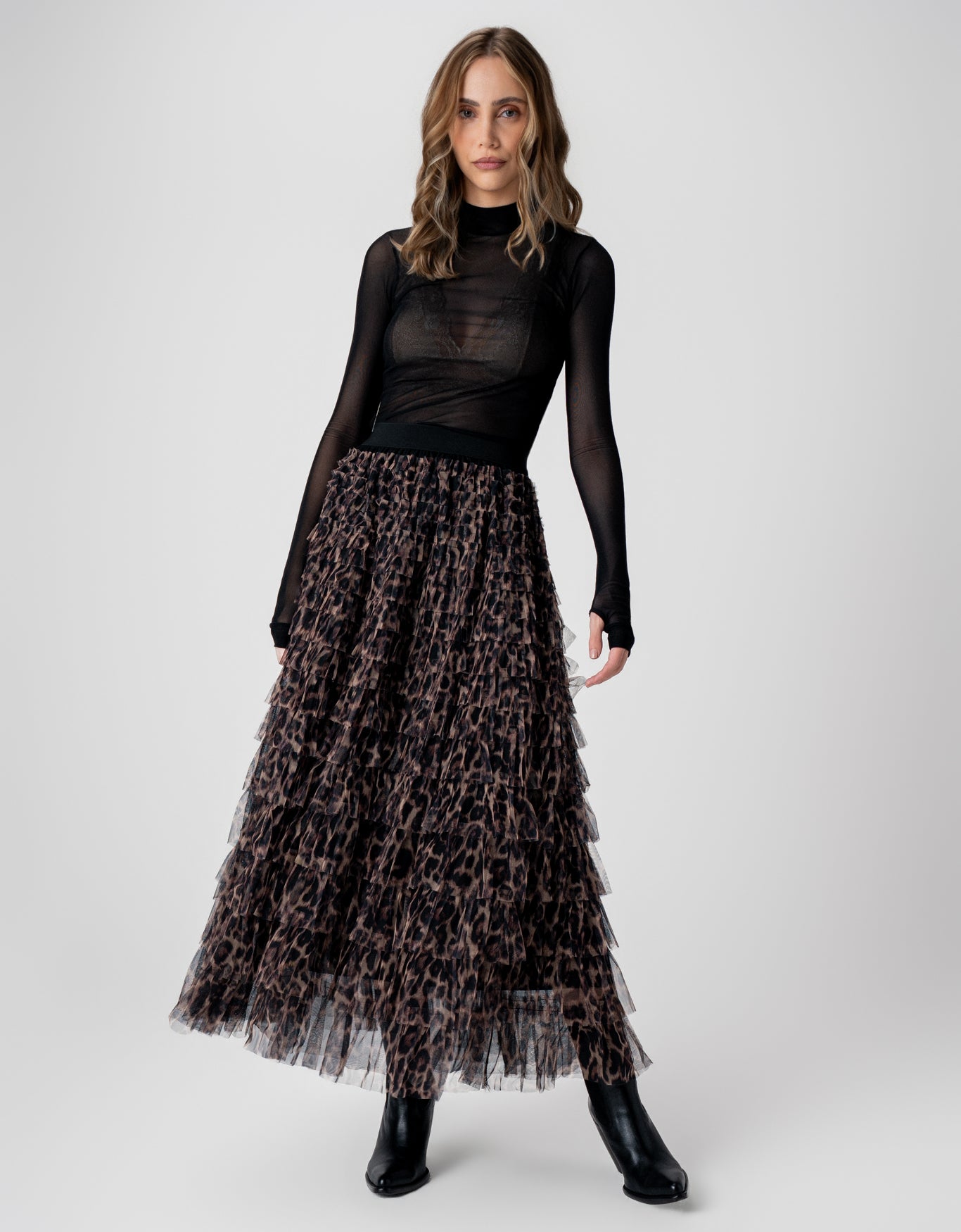 SAIA BABADOS MADRE REINA ANIMAL PRINT