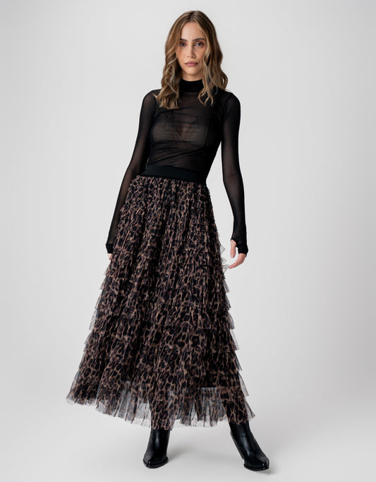 SAIA BABADOS MADRE REINA ANIMAL PRINT