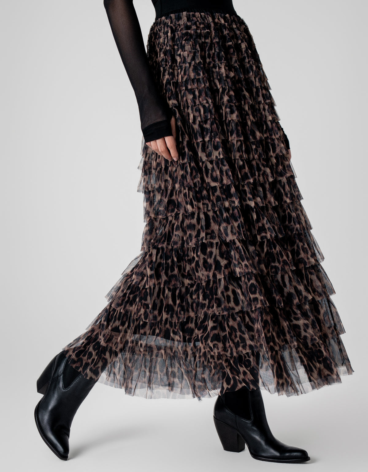 SAIA BABADOS MADRE REINA ANIMAL PRINT