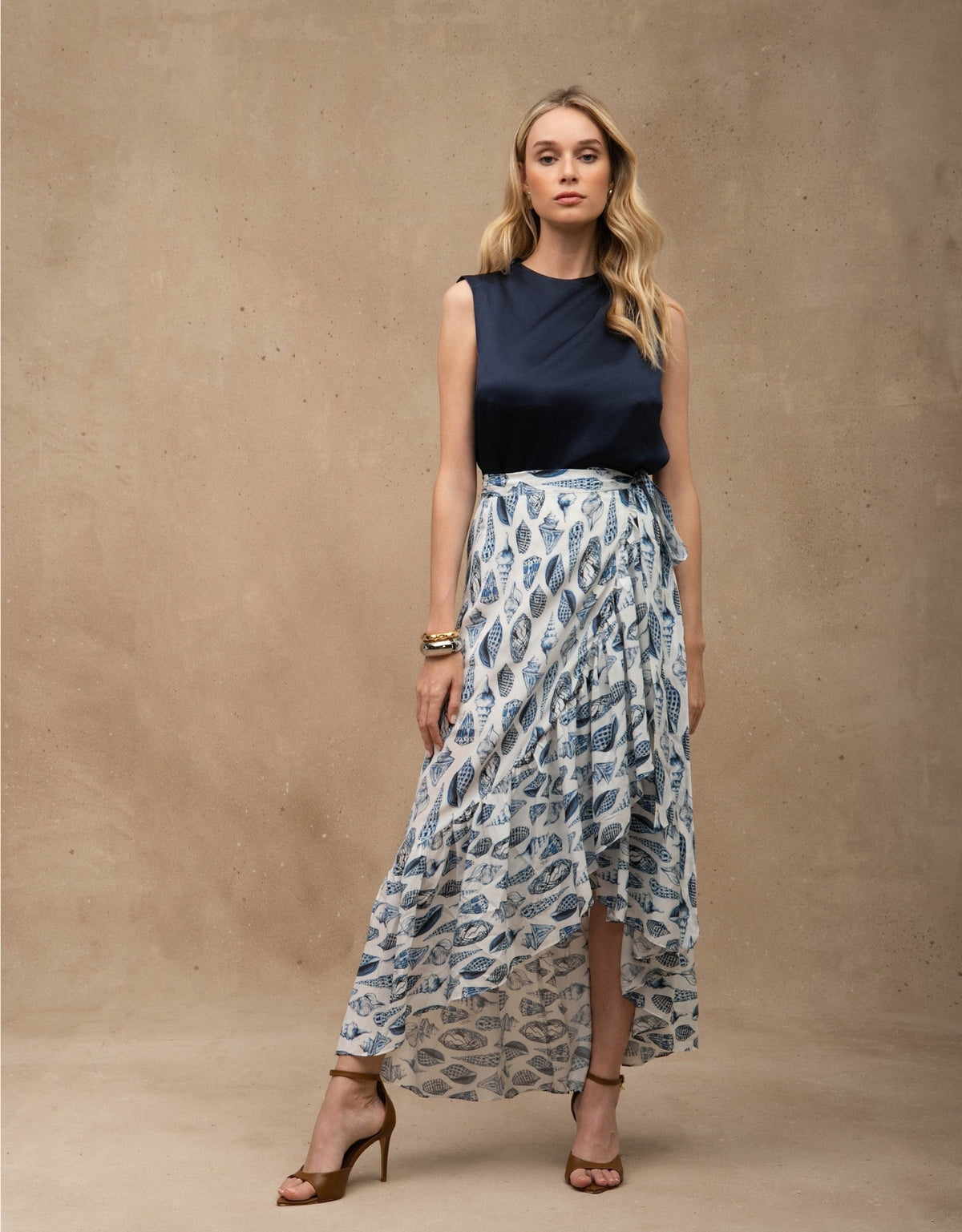 SAIA CONCHAS BABADOS MADRE REINA SEDA