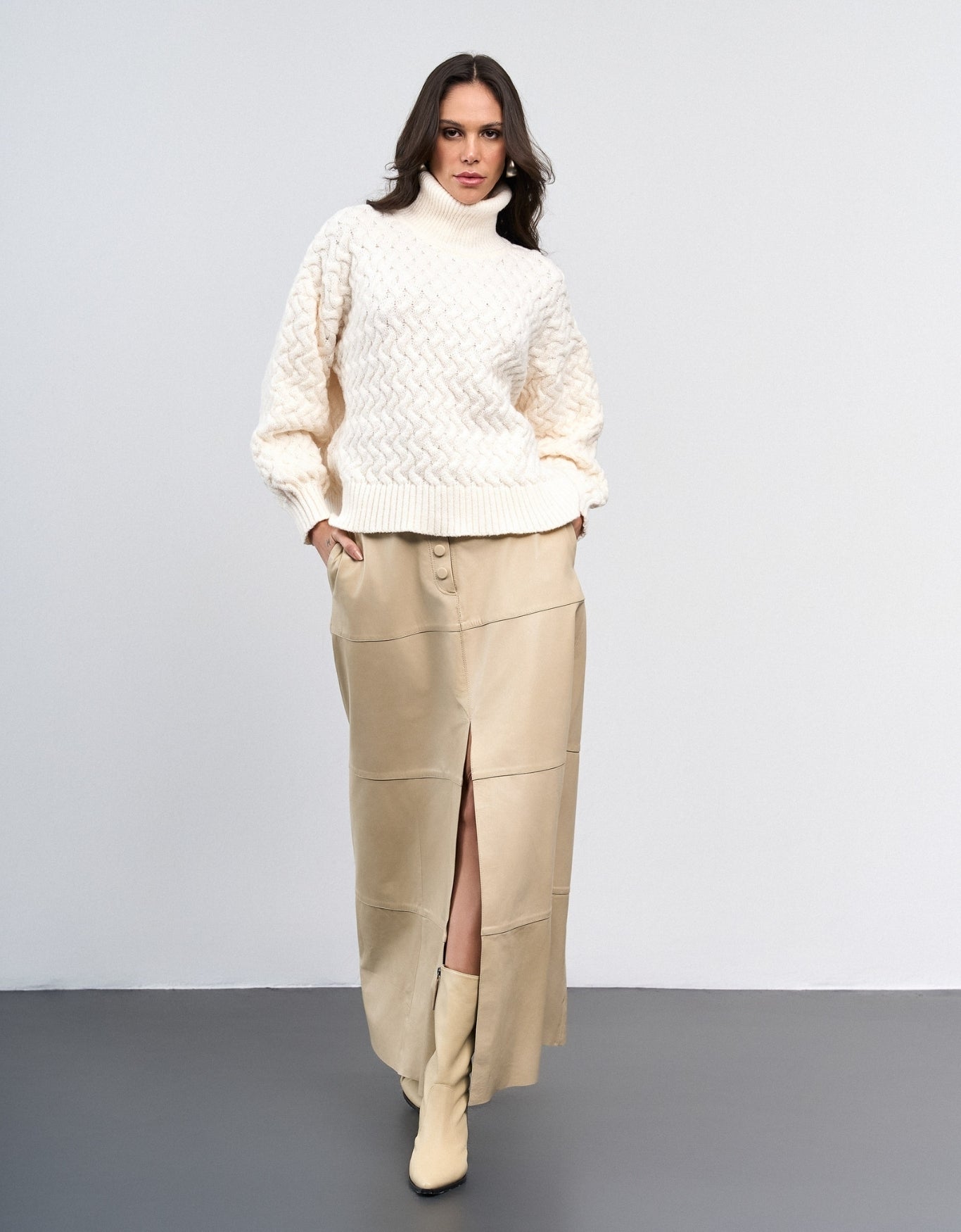 SAIA ELISA NADRE REINA COURO DESERT