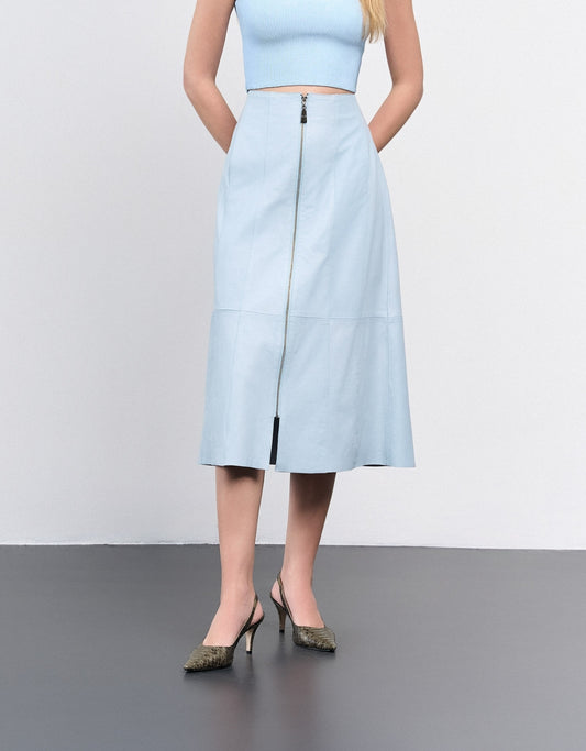 SAIA MANU MADRE REINA COURO BLUE DAY