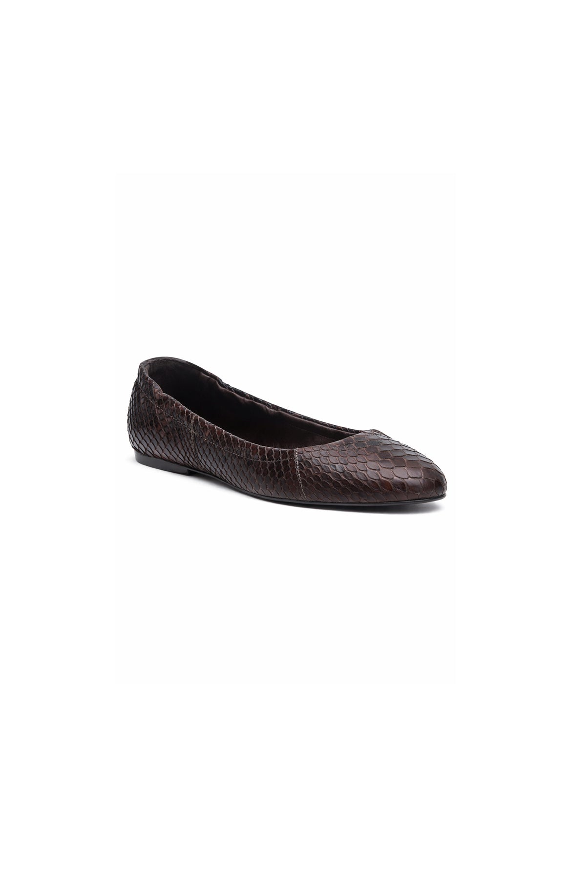 SAPATILHA MADRE REINA COURO PYTHON DARK BROWN