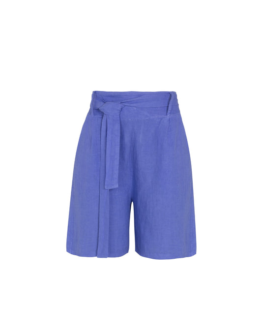SHORT ISABELLA MADRE REINA LINHO AZUL LAVANDA