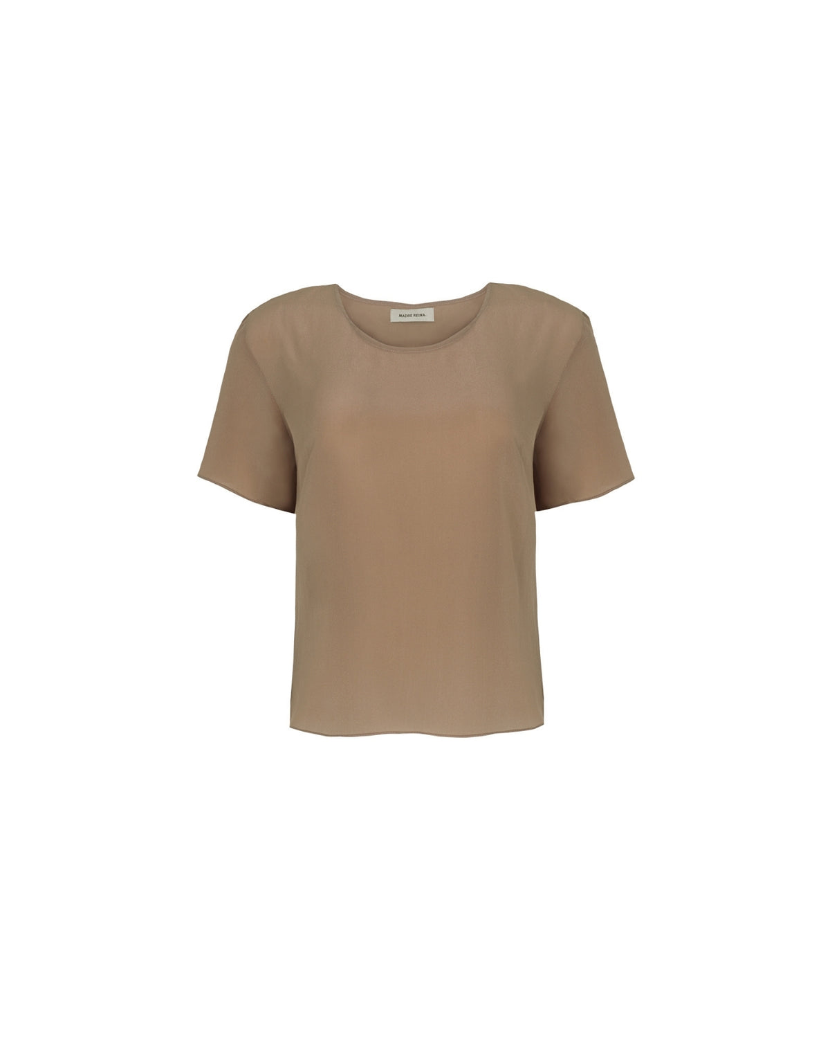T-SHIRT CLASSIC MADRE REINA SEDA MOCCA