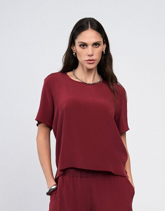 T-SHIRT CLASSIC MADRE REINA SEDA PINOT