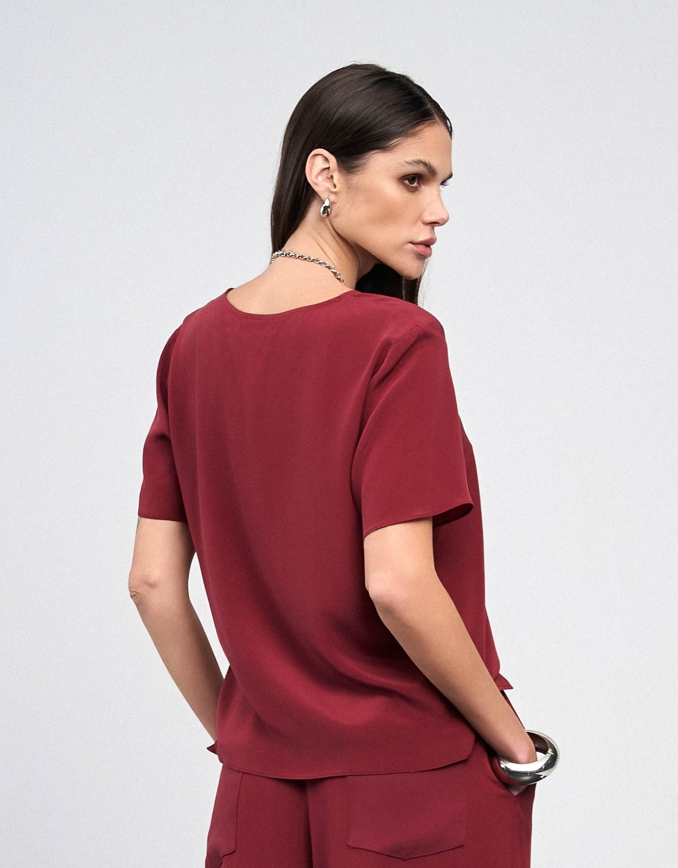 T-SHIRT CLASSIC MADRE REINA SEDA PINOT