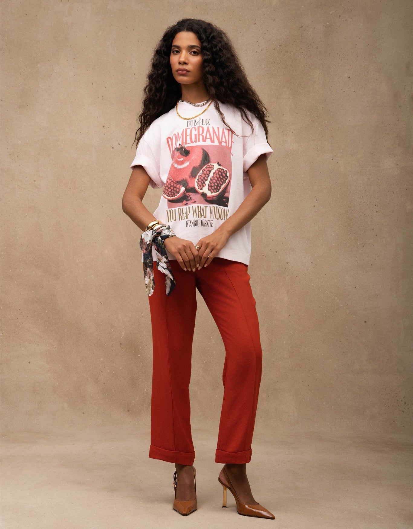 T-SHIRT MADRE REINA ROMÃ ROSA HIMALAIA