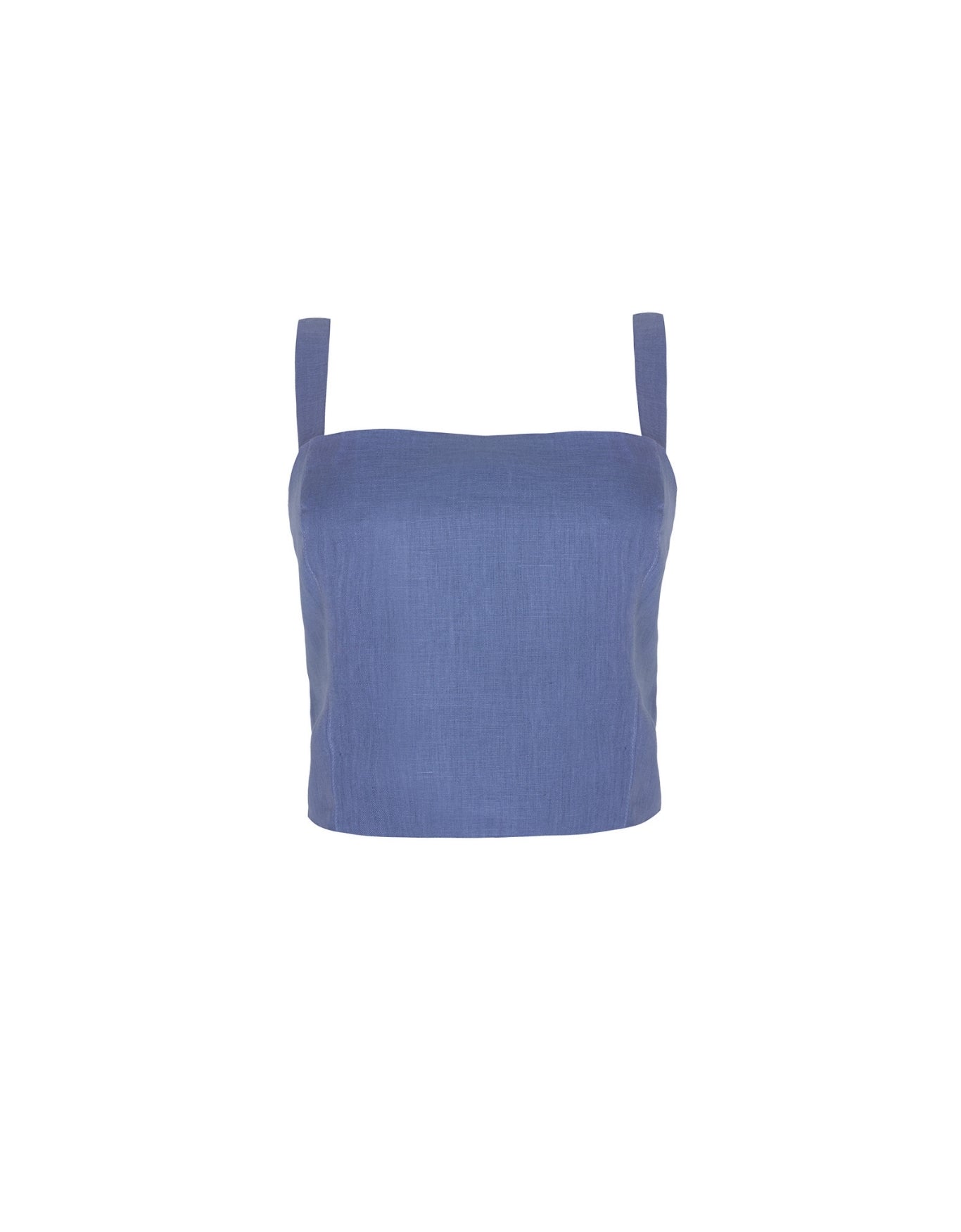 TOP BASIC MADRE REINA LINHO BLUE DAY