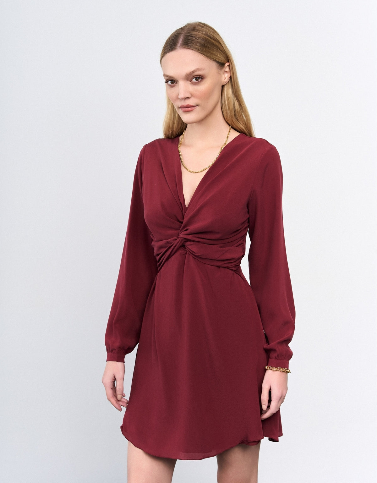 VESTIDO ALÍCIA MADRE REINA SEDA PINOT