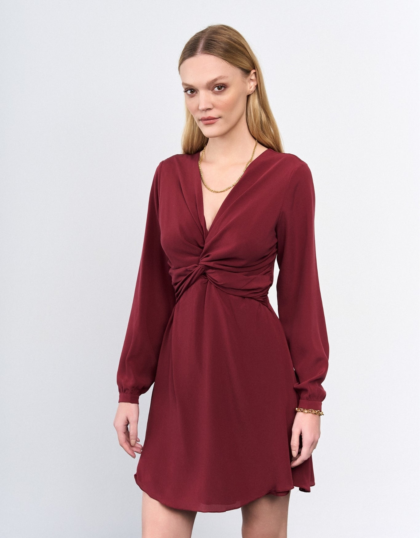 VESTIDO ALÍCIA MADRE REINA SEDA PINOT