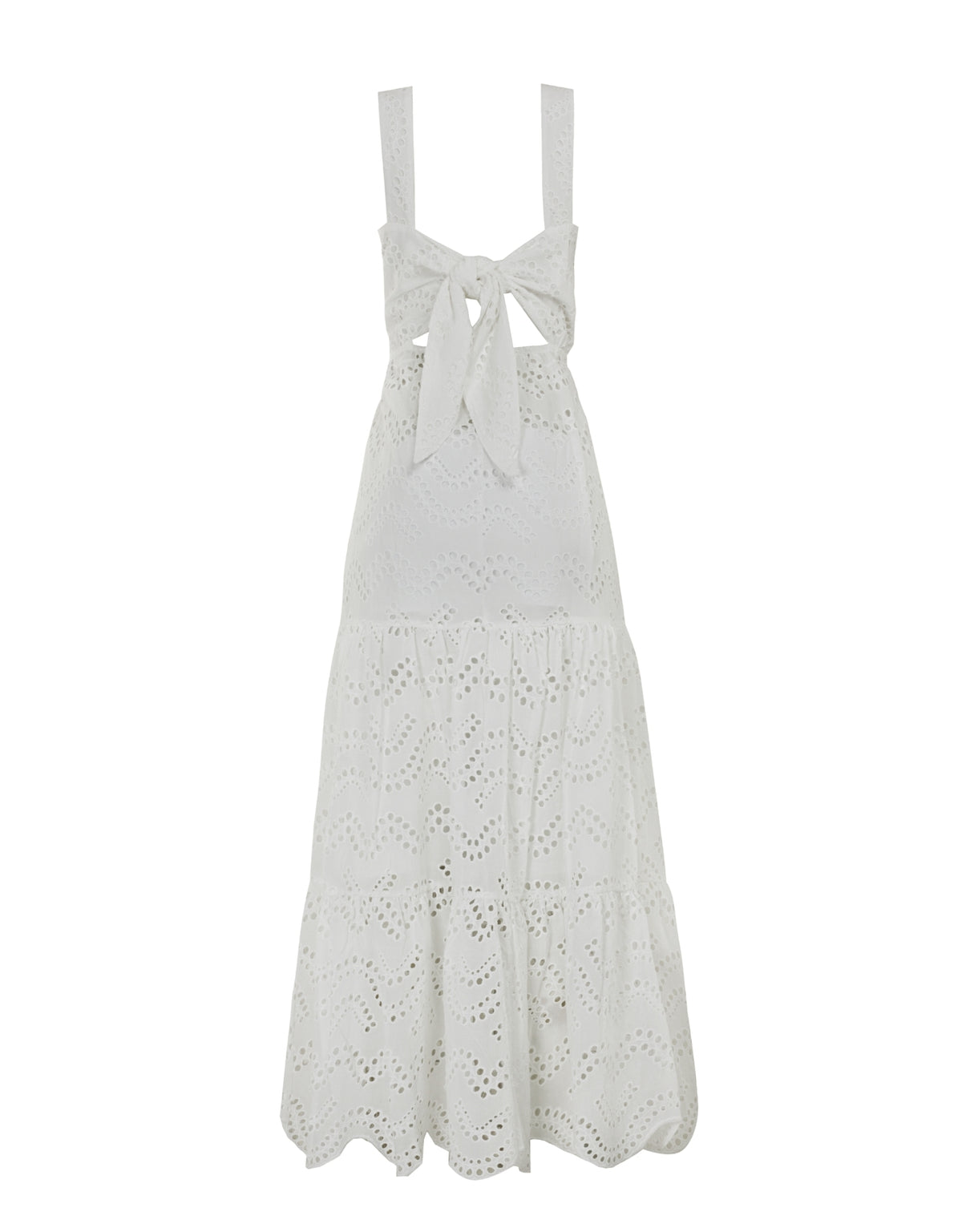 VESTIDO ANA JULIA MADRE REINA BRANCO