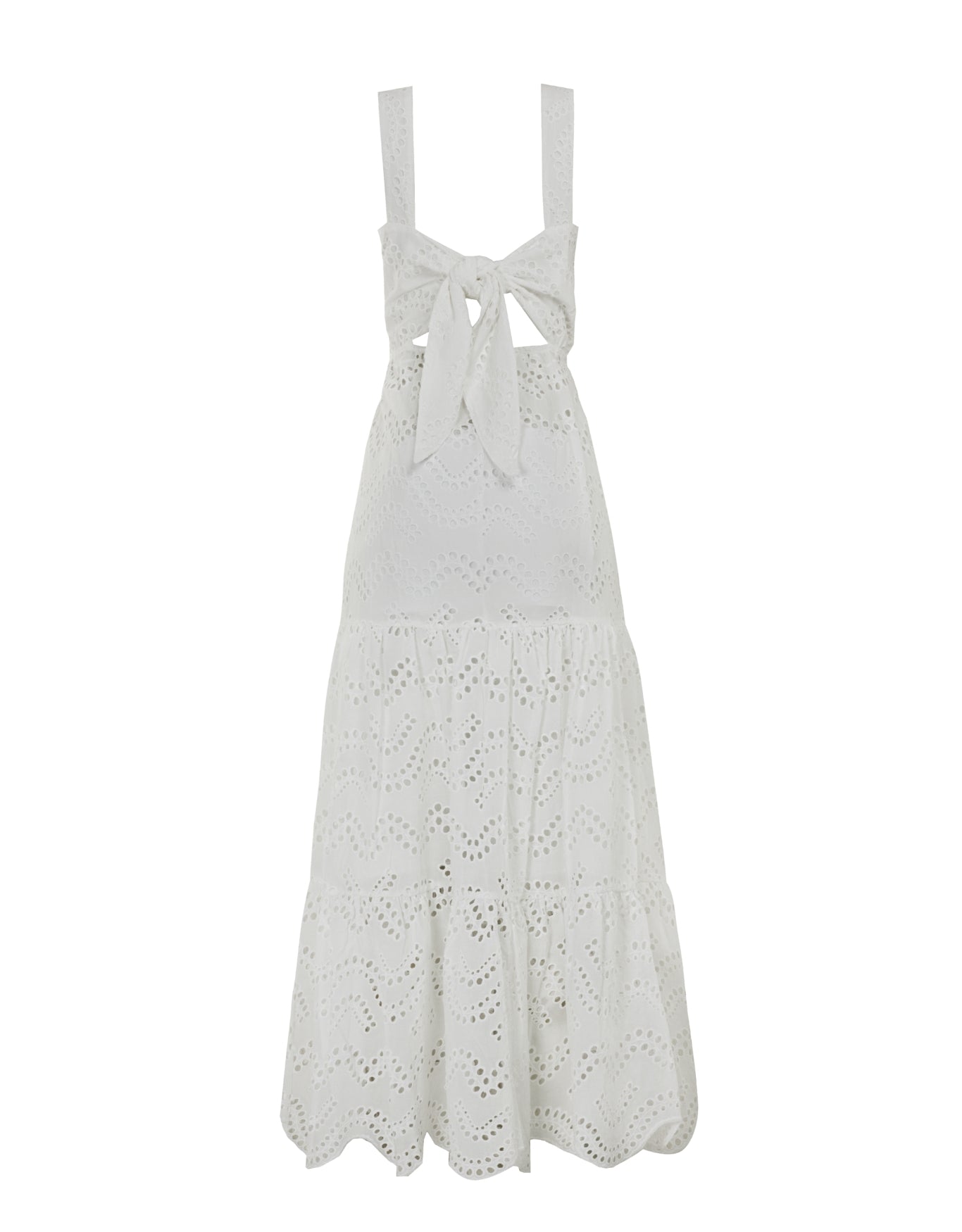 VESTIDO ANA JULIA MADRE REINA BRANCO