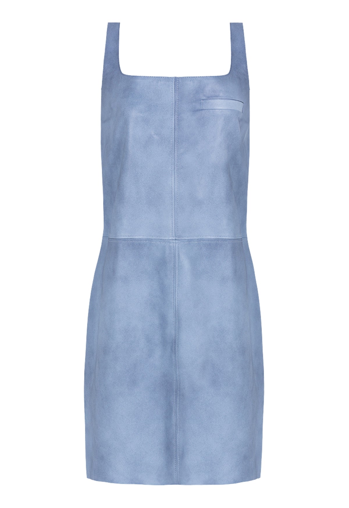 VESTIDO BIA MADRE REINA COURO AZUL JEANS