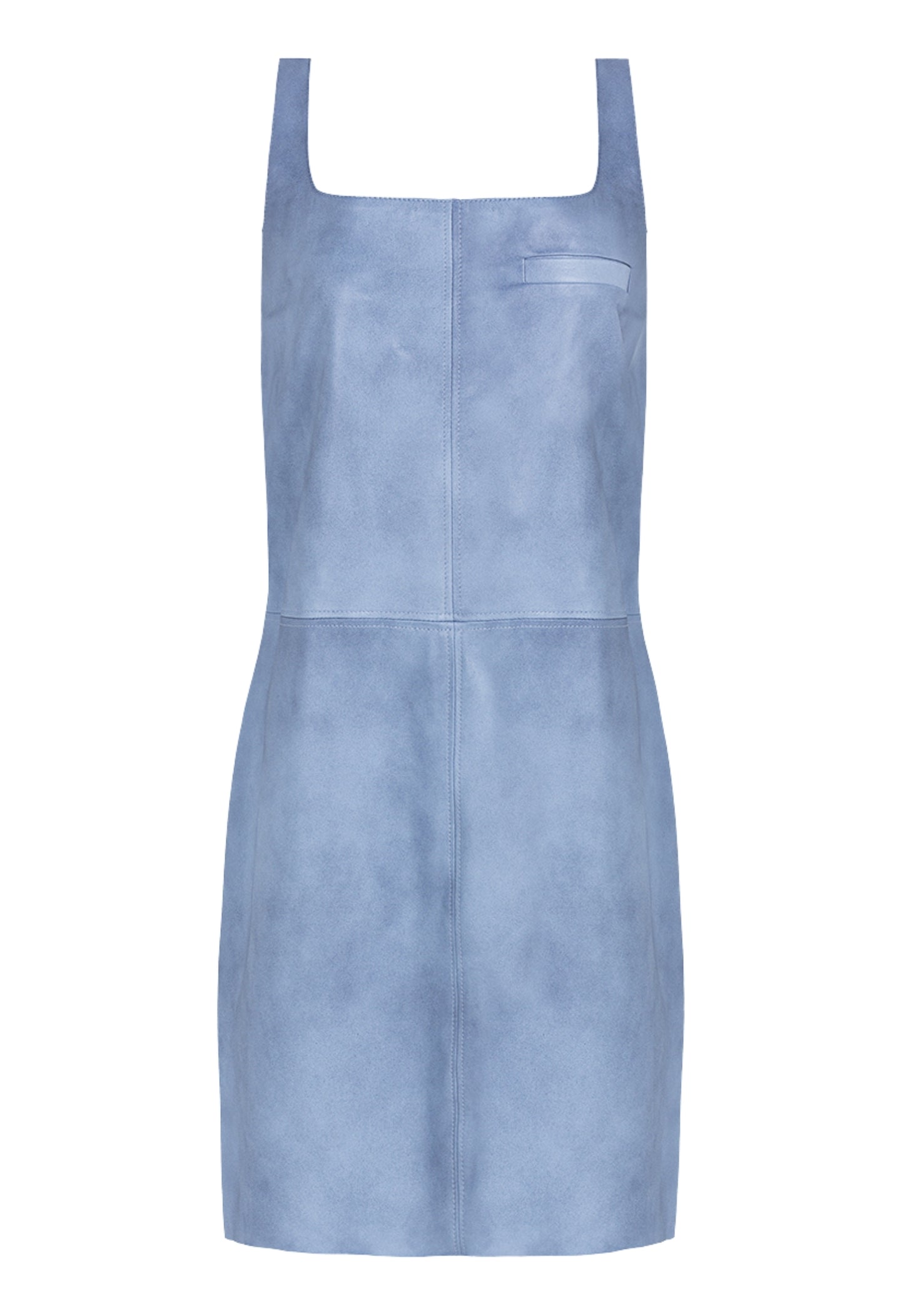 VESTIDO BIA MADRE REINA COURO AZUL JEANS