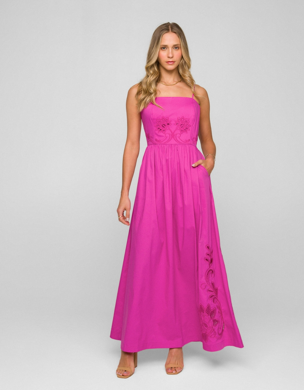 VESTIDO TRINA MADRE REINA PINK PITAYA