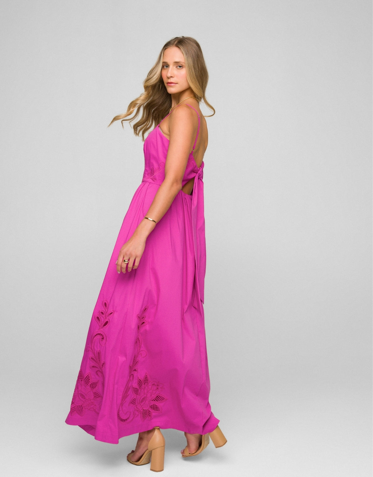 VESTIDO TRINA MADRE REINA PINK PITAYA