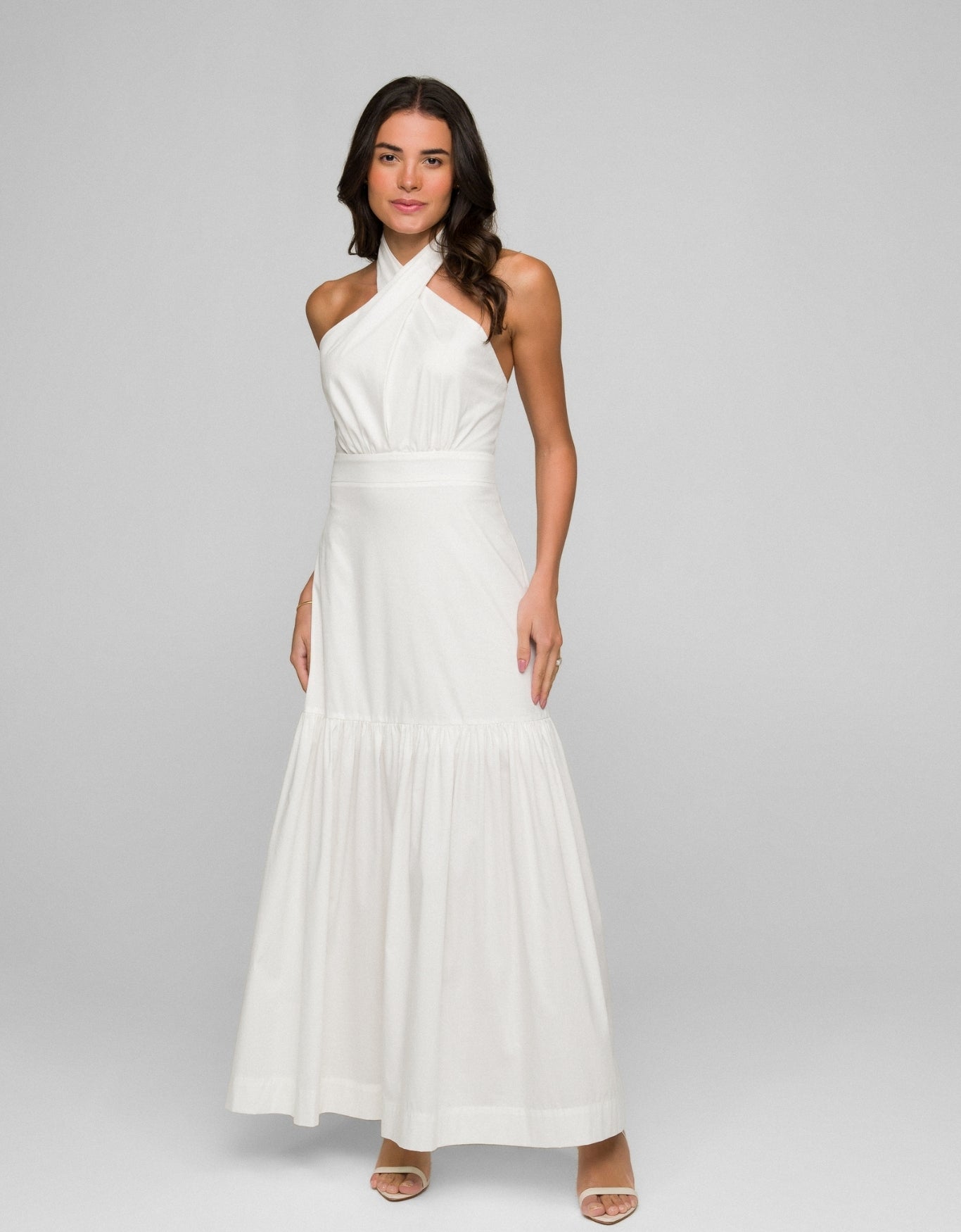 VESTIDO VITÓRIA MADRE REINA OFF WHITE