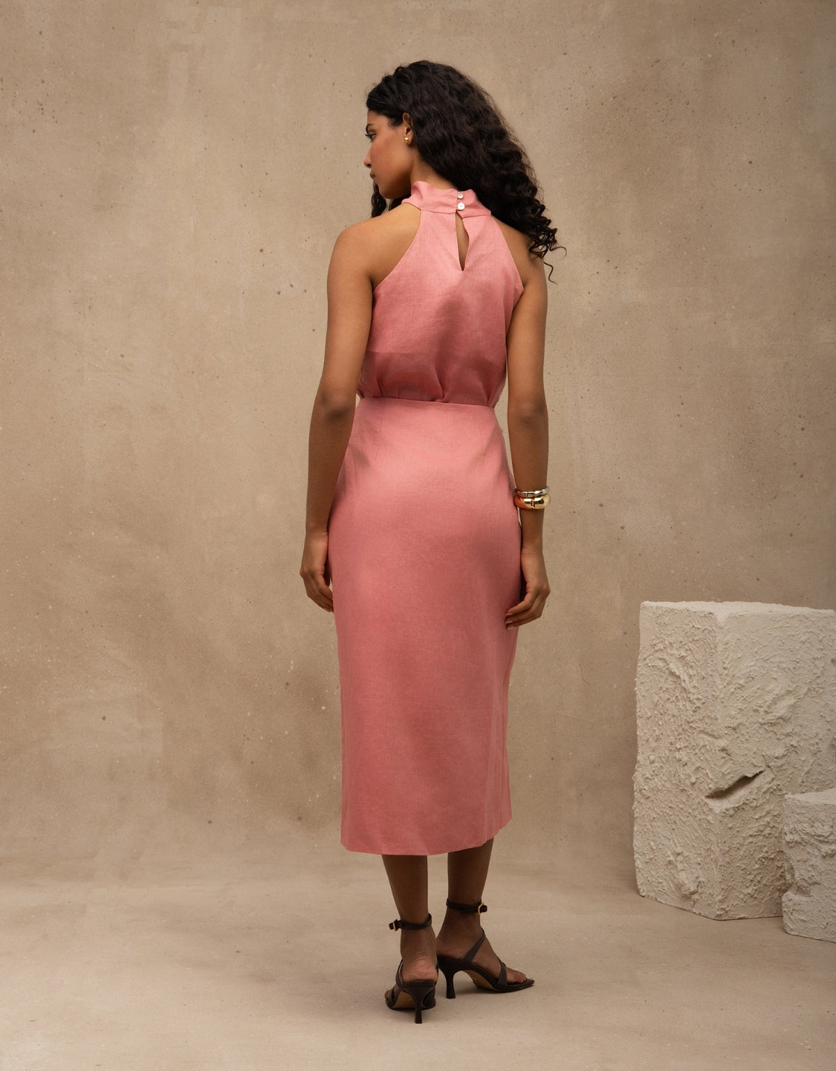 BLUSA MARINA MADRE REINA LINHO ROSA ROMÃ