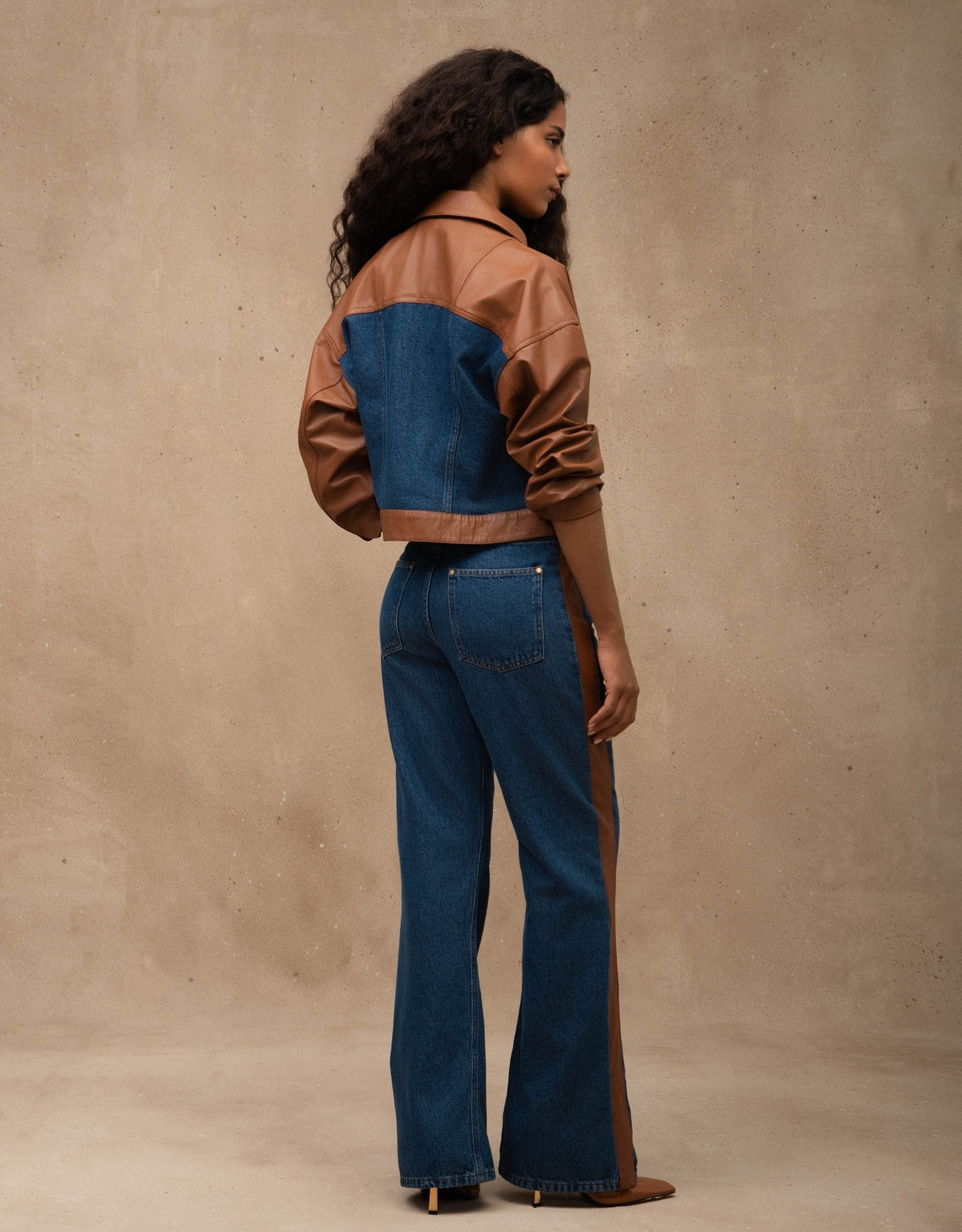 CALÇA LETTY MADRE REINA BLUE JEANS