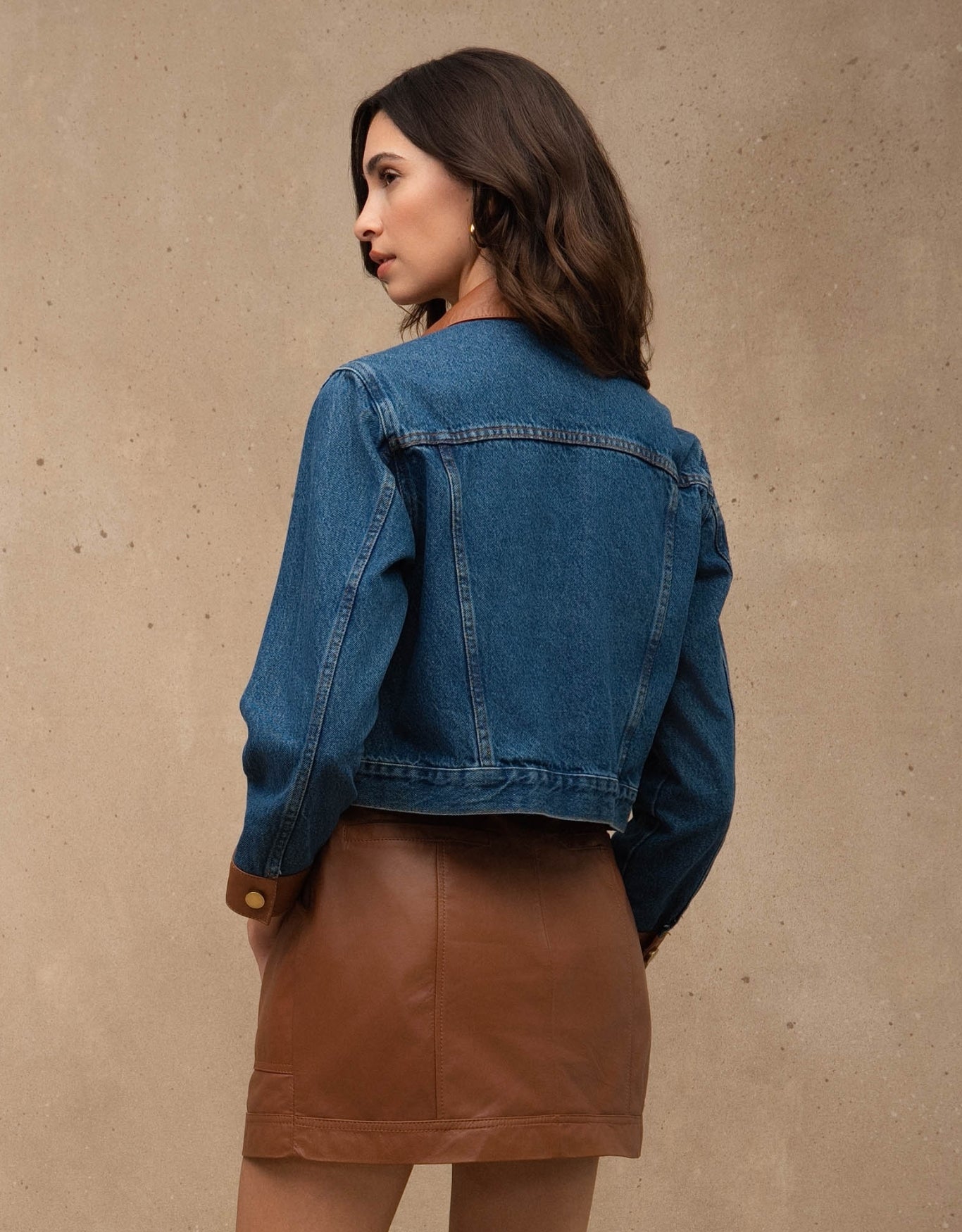 JAQUETA LARI MADRE REINA BLUE JEANS