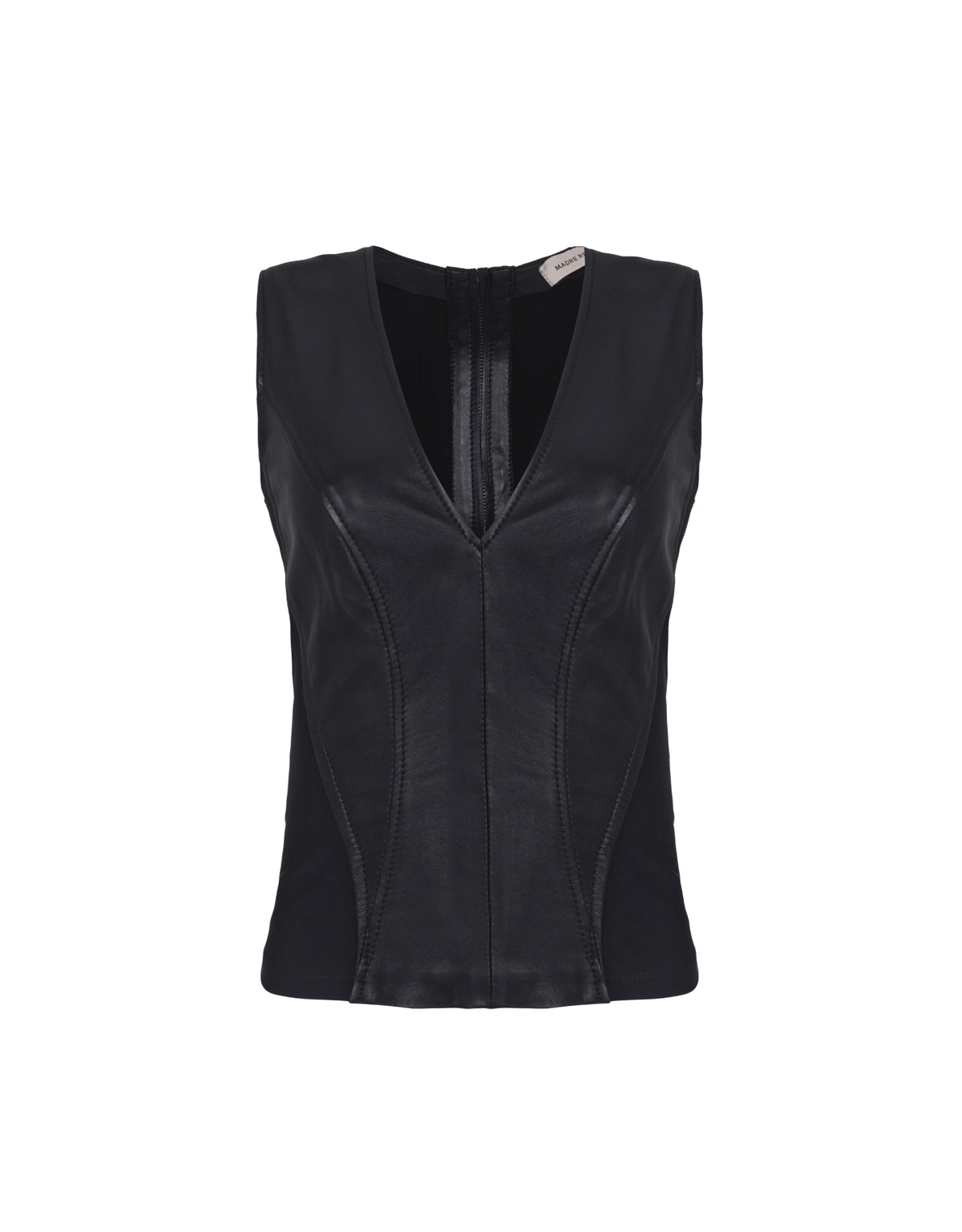 REGATA CLASSIC MADRE REINA MALHA COM COURO PRETO