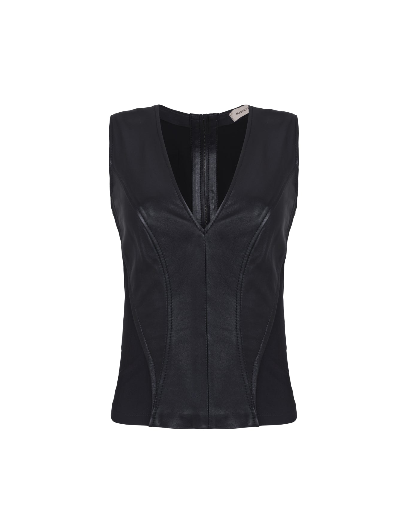 REGATA CLASSIC MADRE REINA MALHA COM COURO PRETO