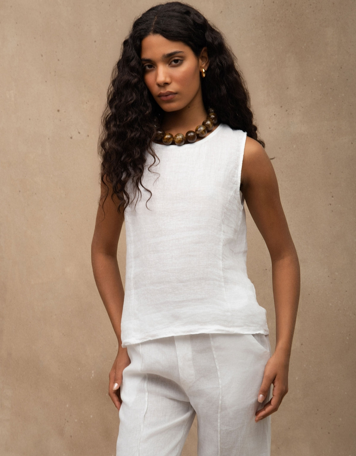 REGATA LIA MADRE REINA LINHO BRANCO