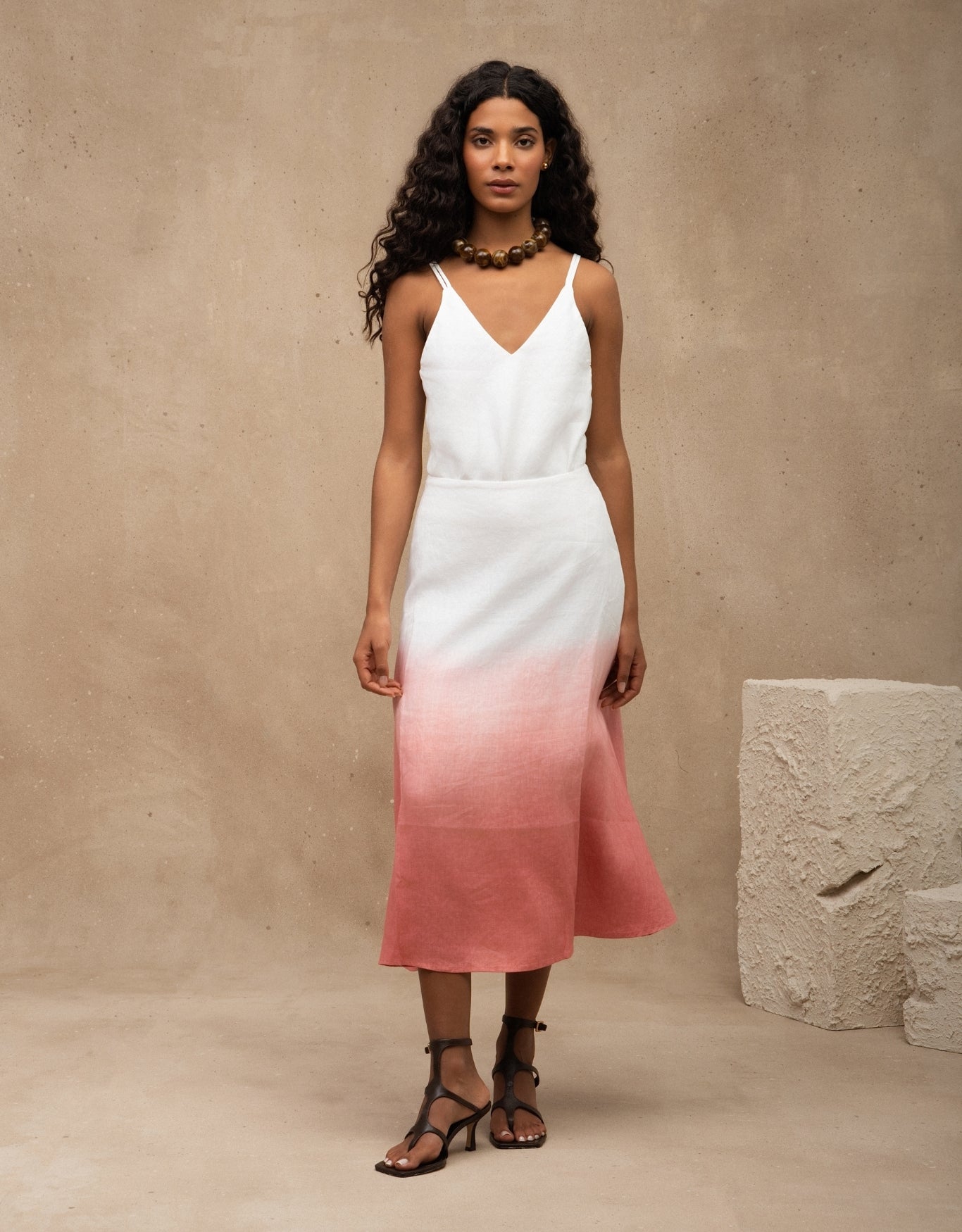 SAIA ANNA OMBRÉ MADRE REINA LINHO ROSA ROMÃ